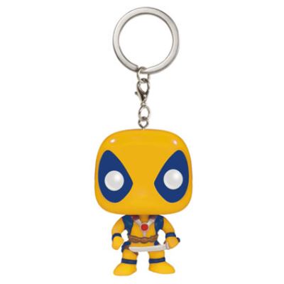 Marvel Comics porte-clés Pocket POP! Vinyl Yellow Deadpool 4 cm