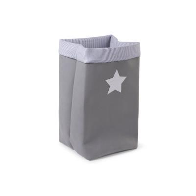 Childwood Panier Pliable Grey Stripes 32x32x60