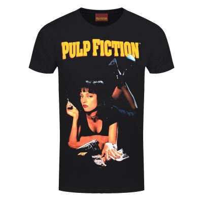 Pulp Fiction T-Shirt Classic Poster Homme Noir - Taille L