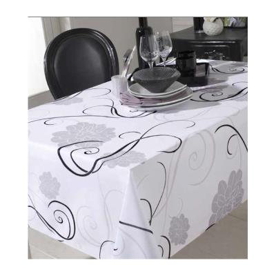 nappe rectangulaire 150 x 200 cm - anti taches et sans repassage
