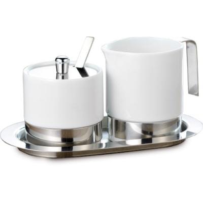 ESMEYER - SET POUR SUCRE ET CRÈME ADAM , DE 5 PIÈCES