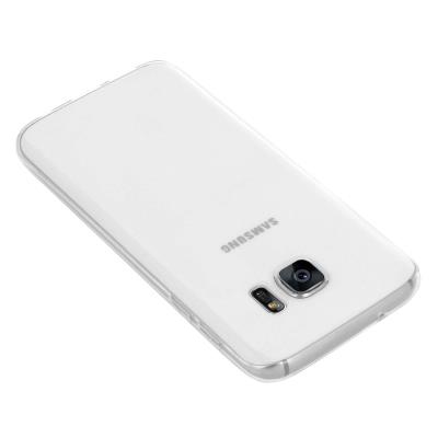 Coque Transparent Silicone + Film Verre Trempé Samsung Galaxy S7 - 4Smarts