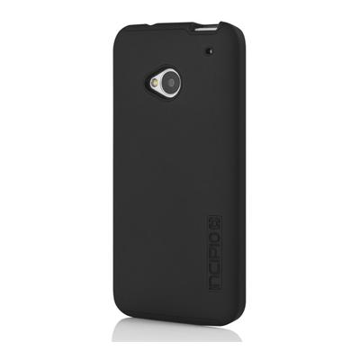 Incipio DualPro Hard Shell Case with Silicone Core - Hardcase voor mobiele telefoon - silicone, TPE - zwart - voor HTC One
