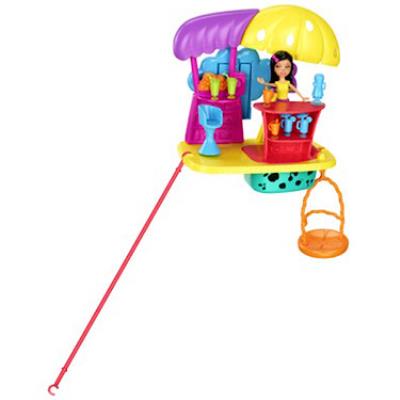 Polly Pocket - Wall Party - Bar à Jus - Décor & Mini Poupée