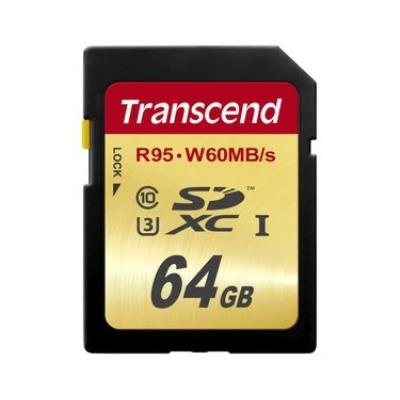 Transcend Ultimate - flashgeheugenkaart - 64 GB - SDXC UHS-I