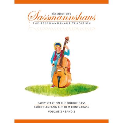 Méthodes et pédagogie BARENREITER SASSMANNSHAUS H. / CLOSE J. PETER - EARLY START ON THE DOUBLE BASS VOL.2 Contrebasse