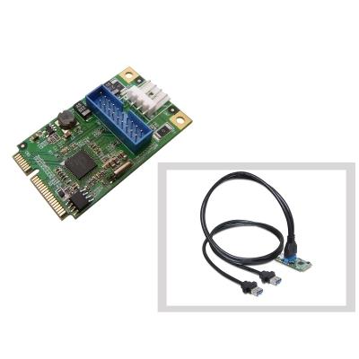 Carte MiniPCIe USB 3.0 2 ports - Chipset NEC