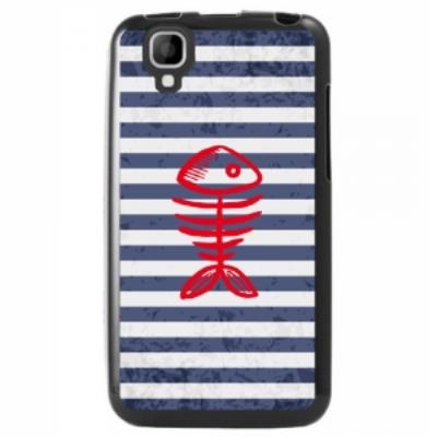 Coque souple pour Wiko Goa avec impression Motifs squelette poisson