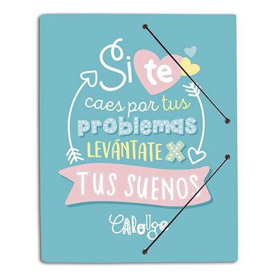 Phrases Classeur polypropylène A4 Rabats et gommes