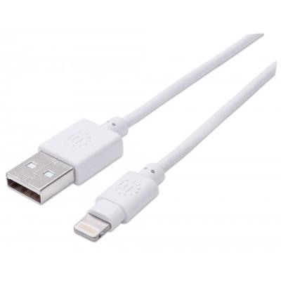 Manhattan 3m, usb 2.0-a lightning (390866)