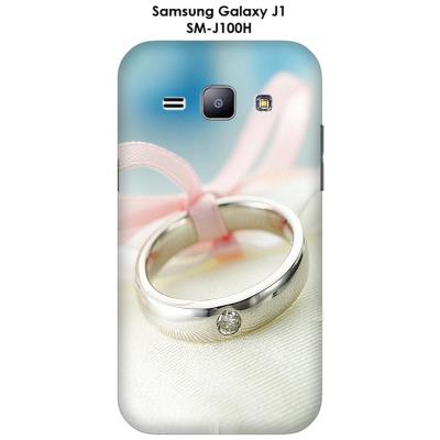 Coque Samsung Galaxy J1 - SM-J100H Anneau avec diamant