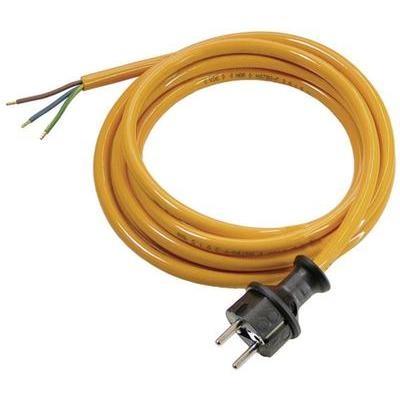 Cordon dalimentation secteur as schwabe 3 m 3x1,0 orange h07bq-f 3g1,0 mm² 70918