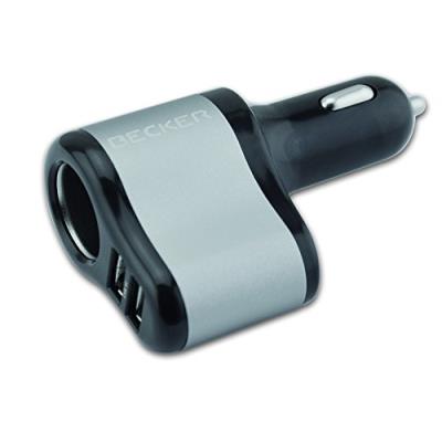 Becker 500071 voiture multi Port Chargeur rapide (12/24 V) pour GPS