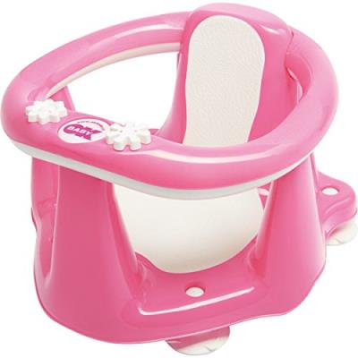 Babysun ok baby anneau de bain flipper rose