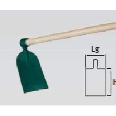 LEBORGNE - Houe standard forgée 12cm sans manche