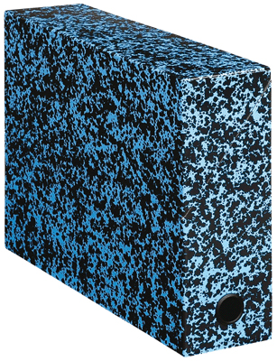 Adine - Boite Transfert 32x24x9 Noir/bleu