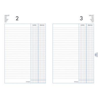 Lecas Recettes Depenses Agenda Professionnel 1 Jour Par Page 14 X 22 Cm Fournitures De Bureau Calendriers Agendas Et Organiseurs Lecas Recettes Depenses Agenda Professionnel 1 Jour Par Page 14 X 22 Cm Fournitures De Bureau Calendriers Agendas Et Organiseurs