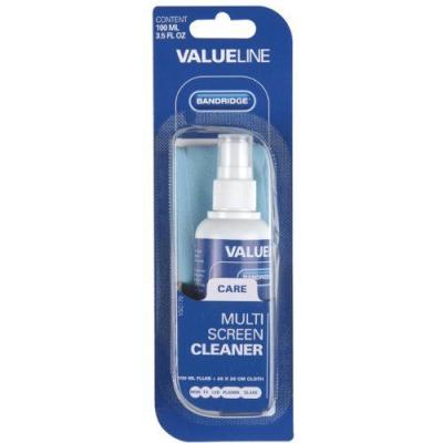 Bandridge VL - VSC170 - Kit de nettoyage pour Ecran - Chiffon micro fibres Liquide 100 ml