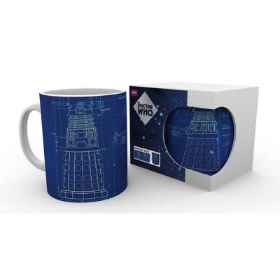 Tasse de ceramique Doctor Who Dalek Blueprint