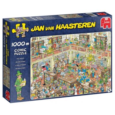 Jumbo Jan van Haasteren le puzzle de la bibliothèque 1000 pièces