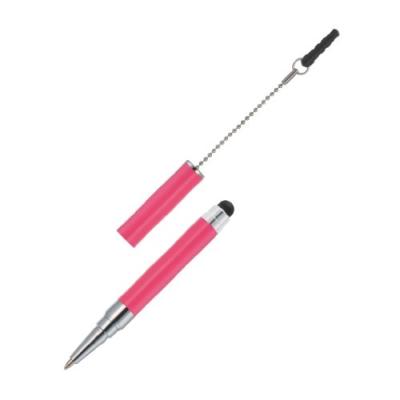 Online 31215 3d stylo bille rétractable avec pointe tactile pour utiliser sur les smartphones tablets chainette couleur de la re