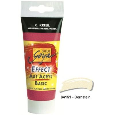 C.kreul acrylfarbe solo goya effect, bernstein, 100 ml