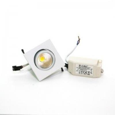 Encastrable plafond carré 3w orientable blanc chaud v-tac 1185