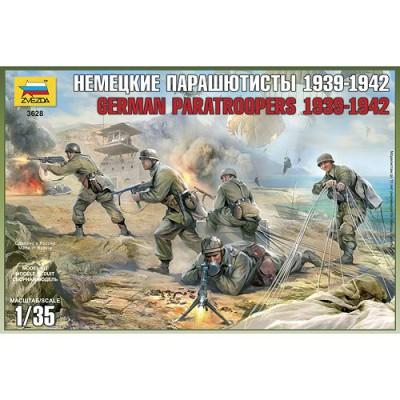 ZVEZDA  - Parachutistes allemands Cr&egrave;te 1941 