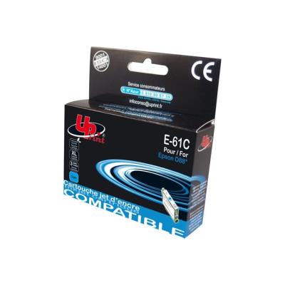 UPrint E-61C - XL grootte - cyaan - gereviseerd - inktcartridge (alternatief voor: Epson T0612)