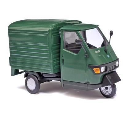 BUSCH VOITURES - BUV60051 - MODÉLISME FERROVIAIRE - PIAGGIO M KOFFERAUFBAU - VERT