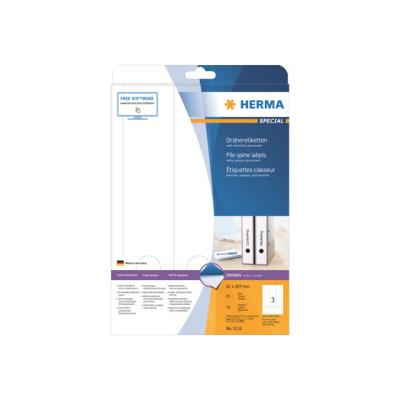 HERMA Special - ondoorzichtige mapetiketten - 75 etiket(ten)