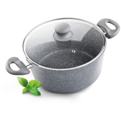 Pot with lid lamart lt1004 18 cm