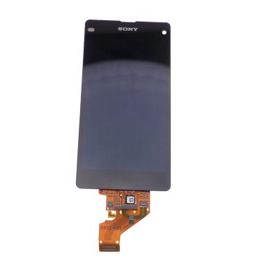 Ecran vitre tactile et LCD assemblés noir pour Sony Xperia Z1 compact D5503