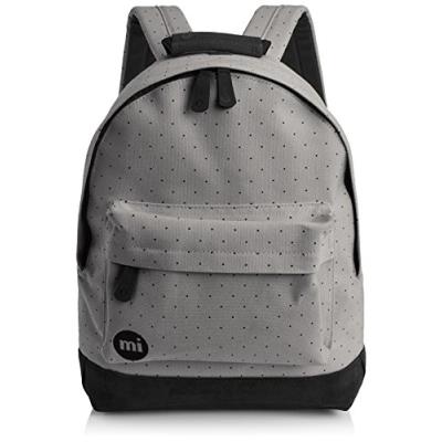 Mi-pac premium sac à dos canvas dot grey black