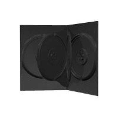 Mediarange Noir - Boîtier Pour Dvd Vidéo - Capacité : 4 Cd/Dvd - (Pack De 50)