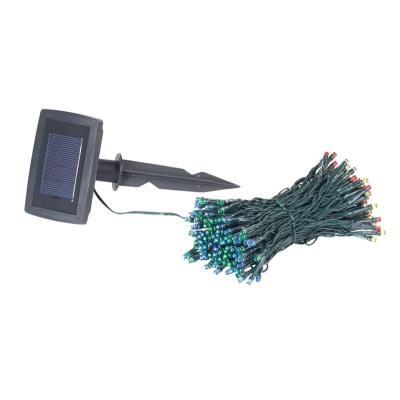 Guirlande lumineuse solaire pour extérieur - 4 couleurs - 10 m