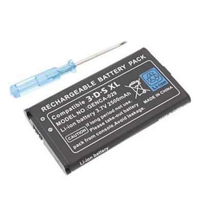 Batterie pour Nintendo 3DS XL et NEW 3DS XL - 2500 mah 3,7 V + tournevis - SPR-003