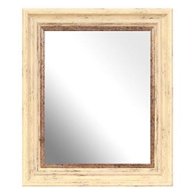 Inov8 10 x 20 cm Produit traditionnel britannique-Lot de 2 miroirs de style ancien Crème