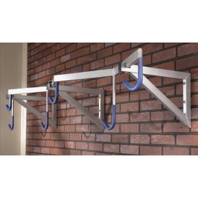 Mottez range-vélos modèle pro 6 vélos gris 200 x 35 x 55 cm