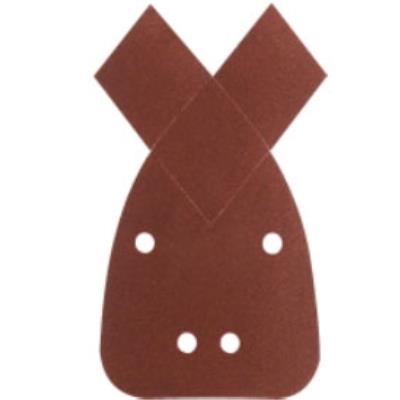 Bosch 2609256A68 Feuilles Abrasives pour Ponceuses Multi 90 X 135 Nombre De Trous 4 Grain 40 Lot De 5 Feuilles