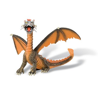 Bullyland - Dragon orange assis