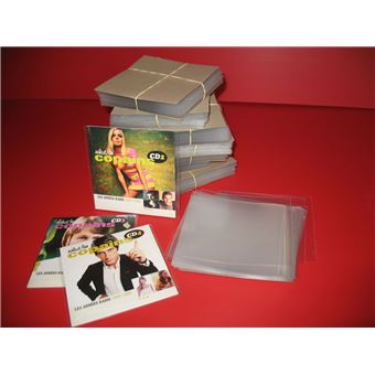 Pochette DVD Simple / Double avec feutre de protection