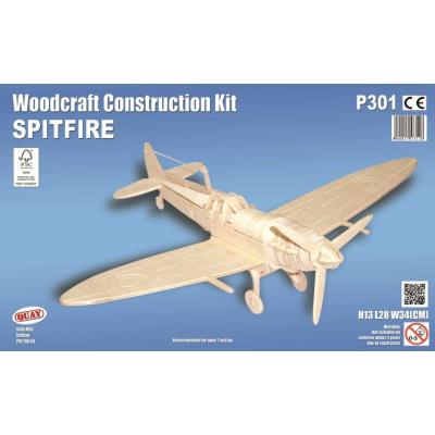 Maquette en bois - Avion (Spitfire)