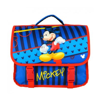 Cartable Disney Mickey 35cm Bleu