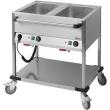 Chariot bain-marie 2 bacs gn 1/1 Casselin CCBM2H