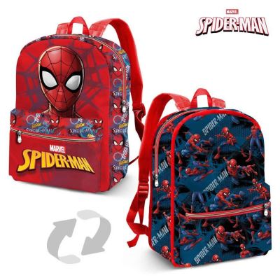 Spiderman Sac à dos Cartable réversible 31x5x10