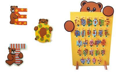 Vilac - Lettre ourson en bois - W
