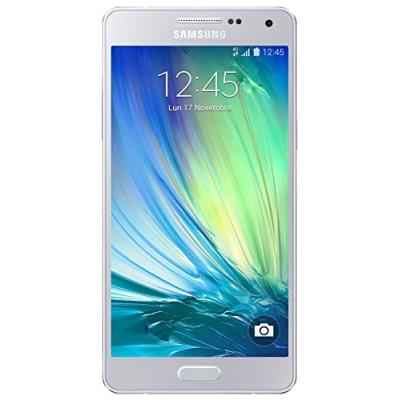 Samsung Galaxy A5 - 4G smartphone - RAM 2 Go / Mémoire interne 16 Go - microSD slot - écran OEL - 5 - 1280 x 720 pixels - rear camera 13 MP - front camera 5 MP - argent platine