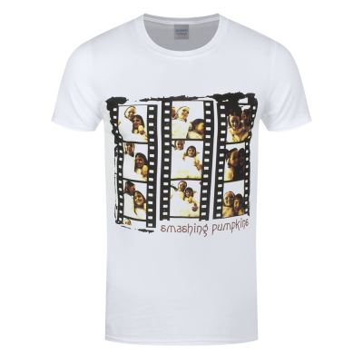 The Smashing Pumpkins T-Shirt Siamese Negatives Homme Blanc