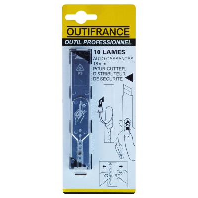 Outifrance - Distributeur De 10 Lames De Cutter 18 Mm
